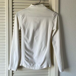 Women's White Long Sleeve Top
